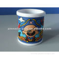 ABS+soft PVC 3D pirate Pen cup